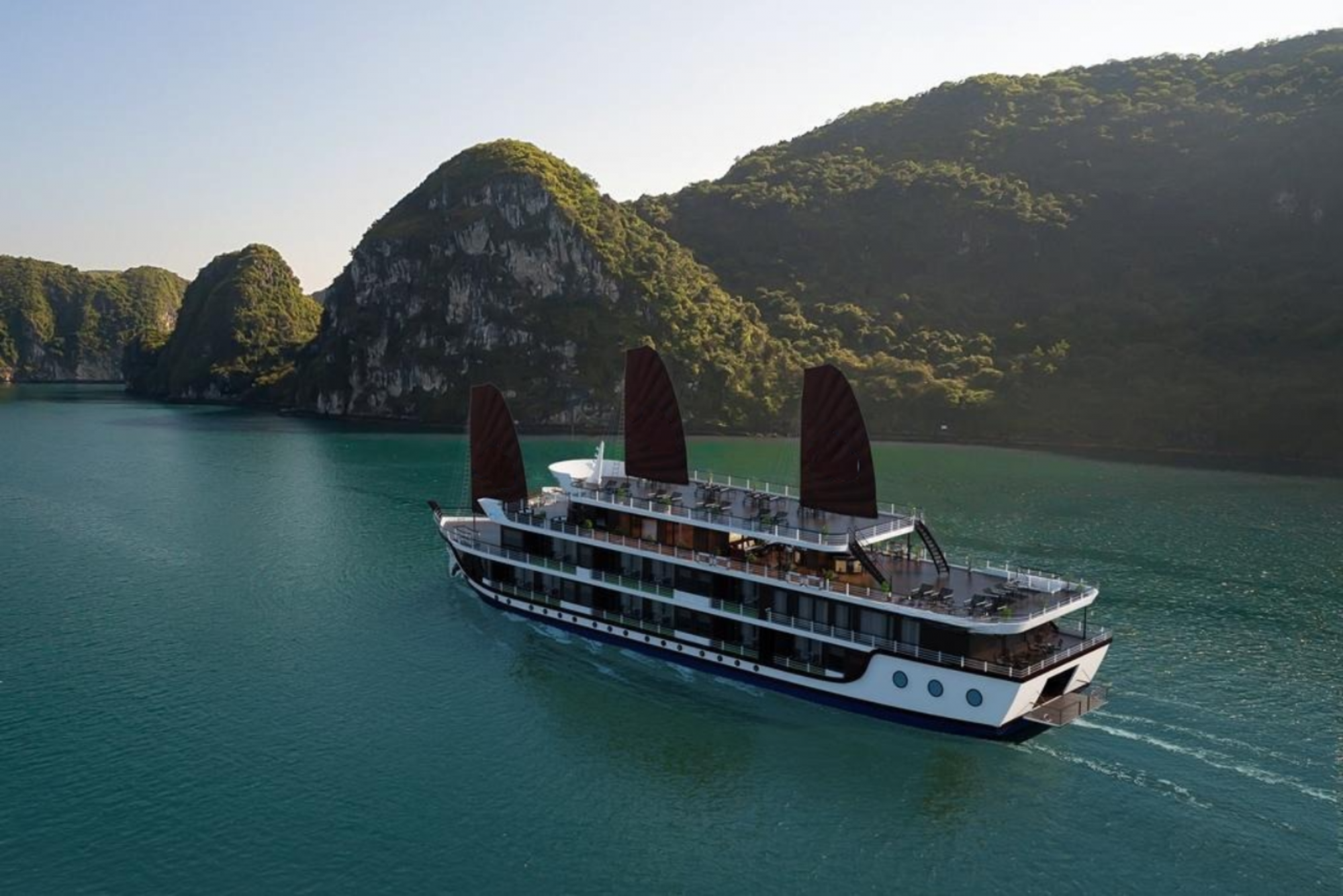 5 STAR LE JOURNEY ELEGANCE CRUISE EXPLORE LAN HA BAY 2 DAYS 1 NIGHT