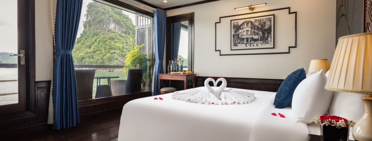 5 STAR LE JOURNEY ELEGANCE CRUISE EXPLORE LAN HA BAY 2 DAYS 1 NIGHT