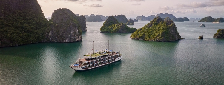 5 STAR LE JOURNEY ELEGANCE CRUISE EXPLORE LAN HA BAY 2 DAYS 1 NIGHT