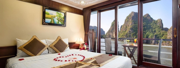 Ha Long Bay Le Journey 4**** cruise 2 days 1 night