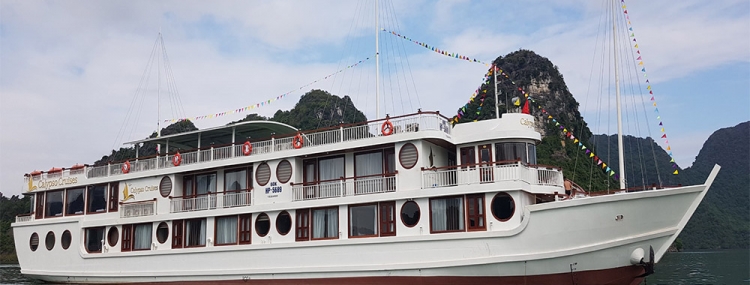 HA LONG BAY-CAT BA ISLAND  (CALYPSO CRUISES 4****) 3 days 2 nights