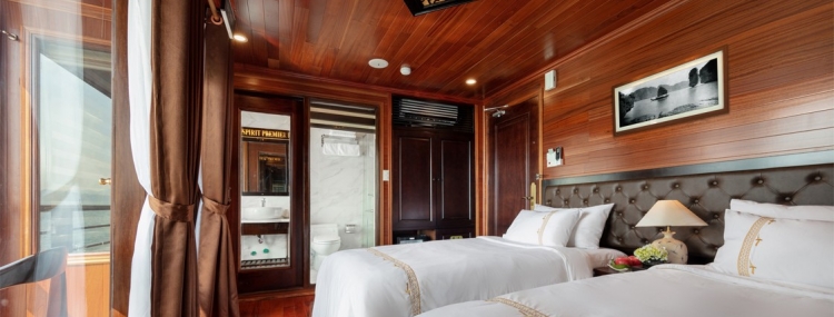 V’Spirit Premier Cruise 3D2N 4,5****  Lan Ha Bay