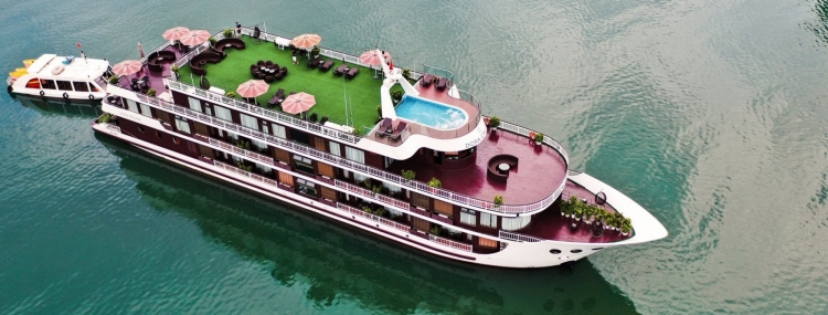 HA LONG -LAN HA BAY  DORA CRUISE 2DAYS 1NIGHT (5*****)