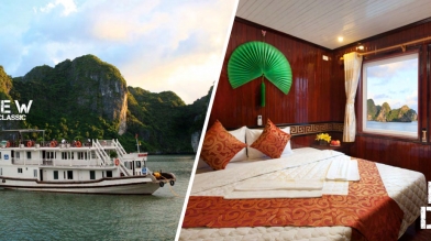 HA LONG PARTY TOUR ON MOONLIGHT CRUISE AND HOTEL IN  CAT BA 3D2N